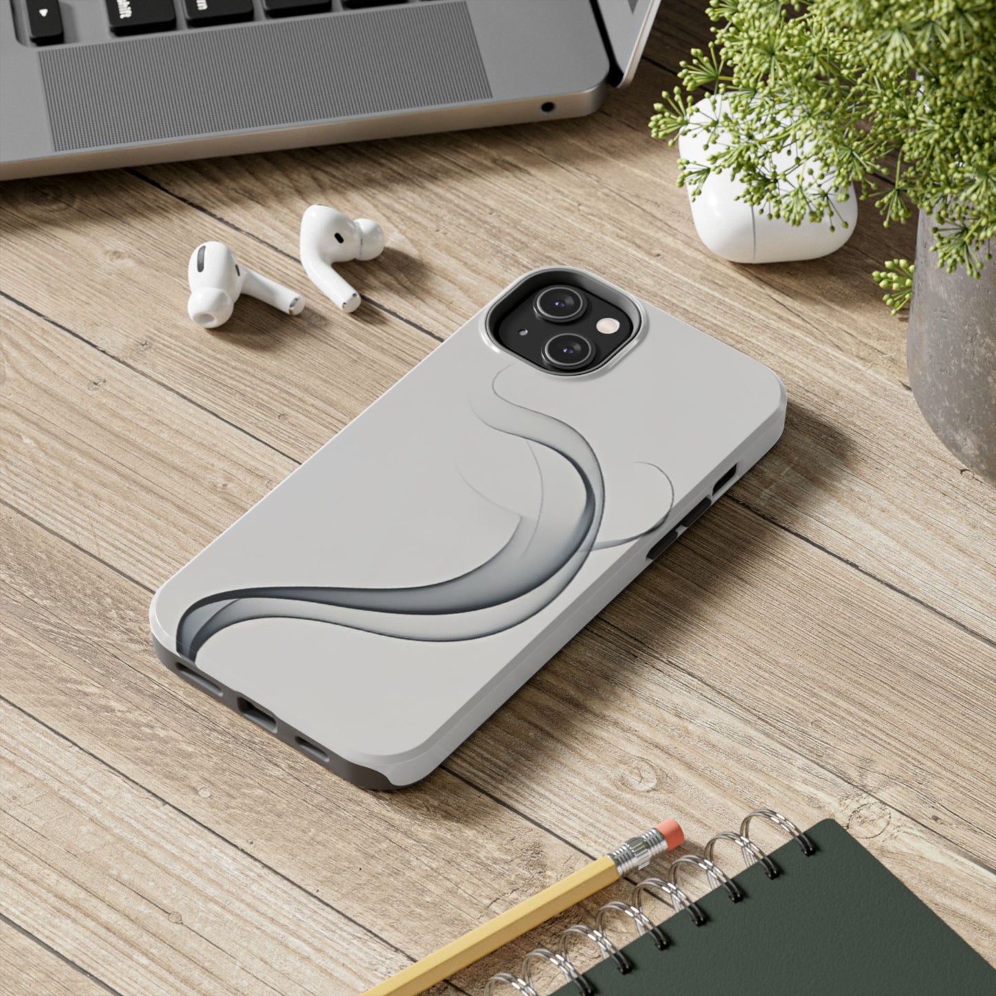 Sleek Abstract Tough Phone Case | Durable Phone Protection, Stylish Tech Accessory, Perfect Gift for Any Occasion
