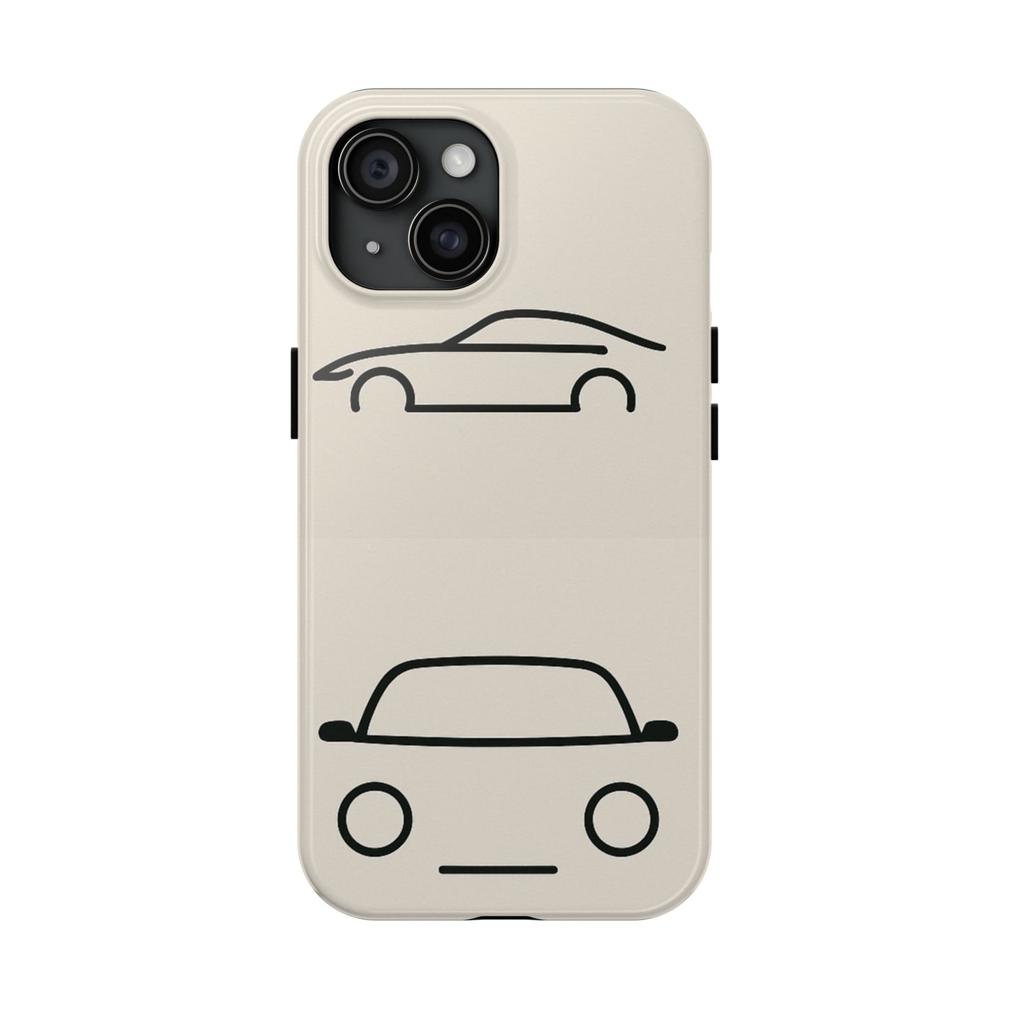 Stylish Tough Phone Case for Car Lovers, Durable Phone Cover, Automotive Gift for Him, Unique Car Design, Perfect for Everyday Use