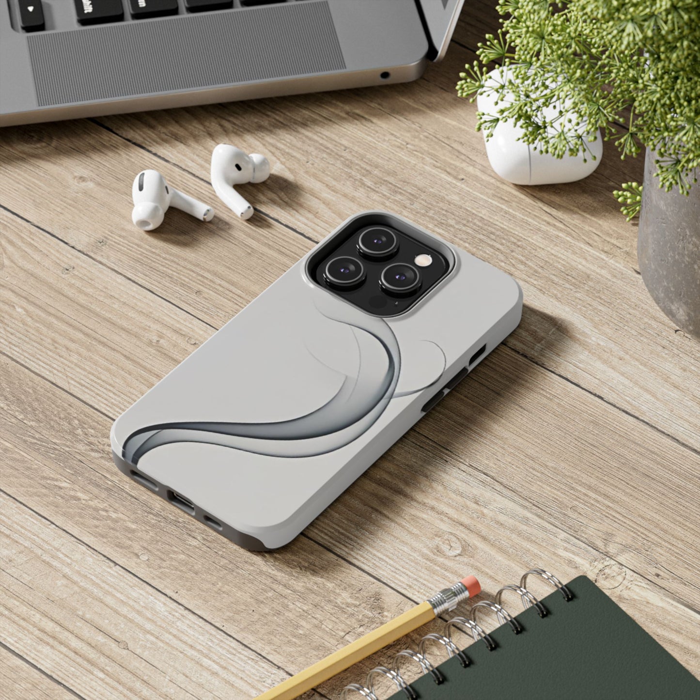 Sleek Abstract Tough Phone Case | Durable Phone Protection, Stylish Tech Accessory, Perfect Gift for Any Occasion