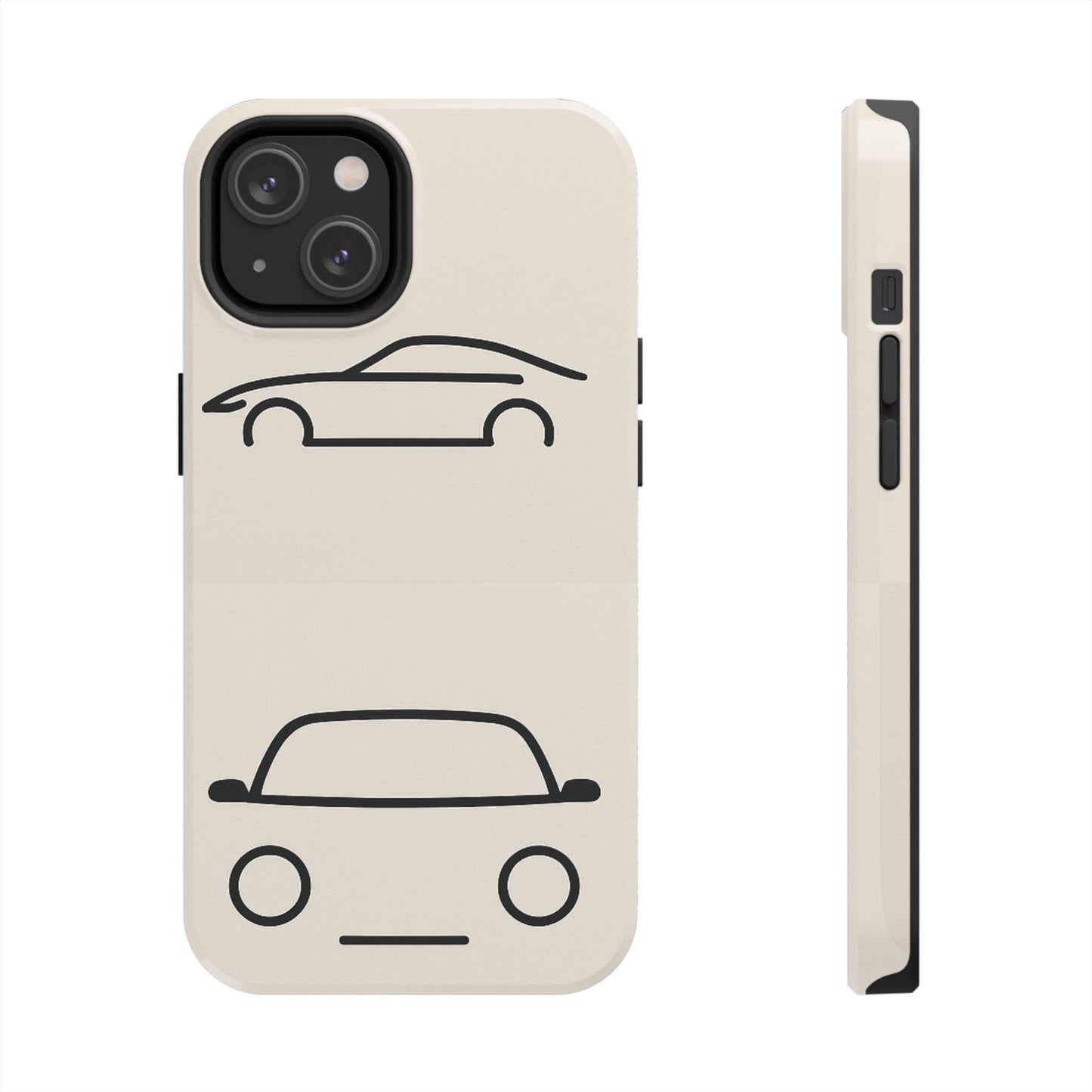 Stylish Tough Phone Case for Car Lovers, Durable Phone Cover, Automotive Gift for Him, Unique Car Design, Perfect for Everyday Use