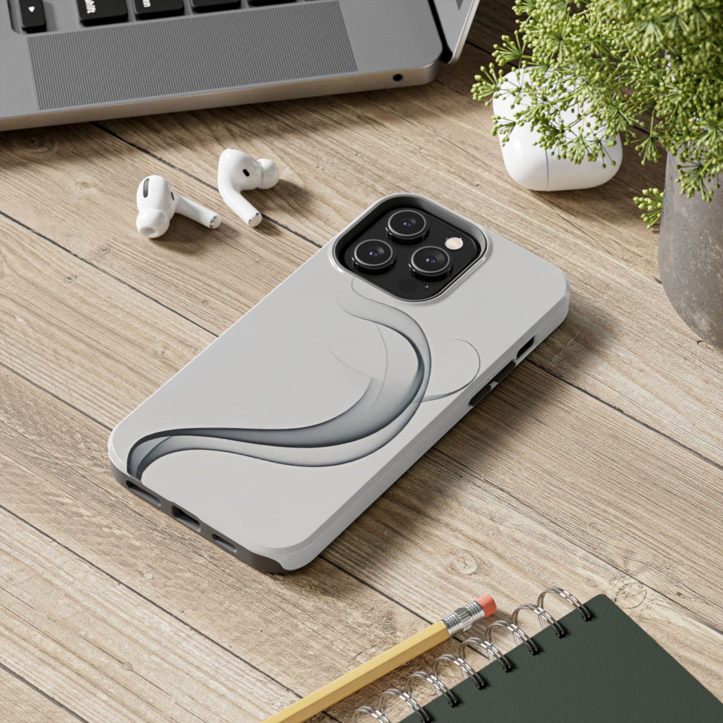 Sleek Abstract Tough Phone Case | Durable Phone Protection, Stylish Tech Accessory, Perfect Gift for Any Occasion