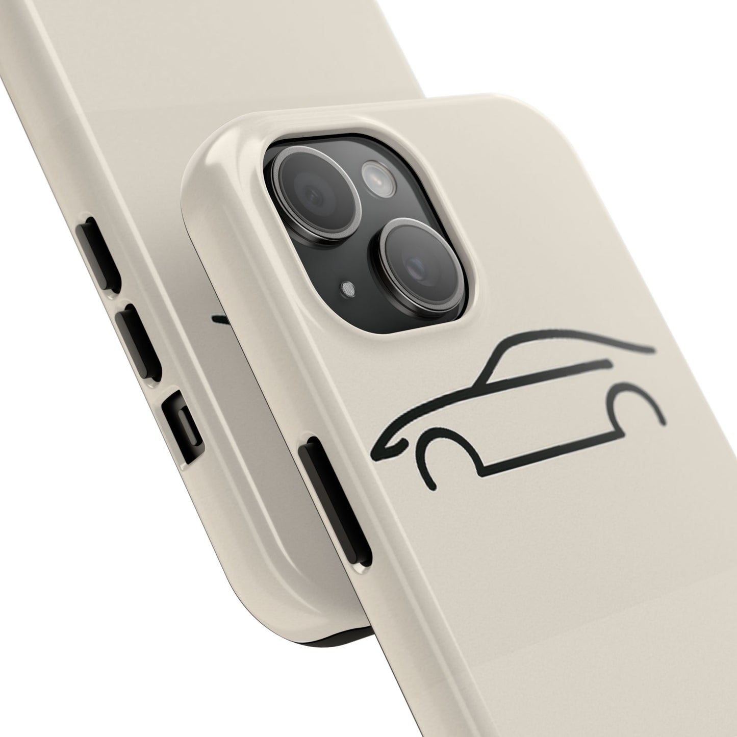 Stylish Tough Phone Case for Car Lovers, Durable Phone Cover, Automotive Gift for Him, Unique Car Design, Perfect for Everyday Use