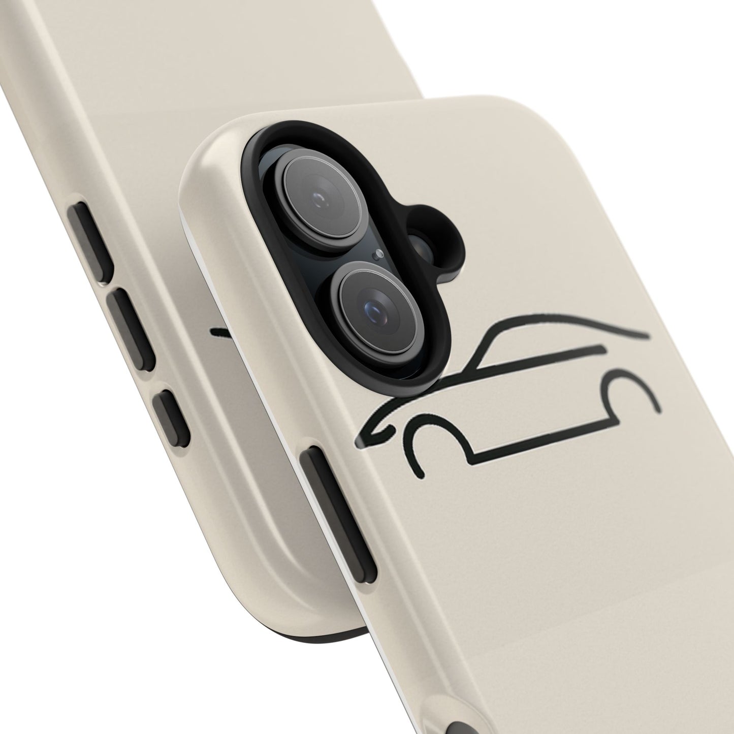 Stylish Tough Phone Case for Car Lovers, Durable Phone Cover, Automotive Gift for Him, Unique Car Design, Perfect for Everyday Use