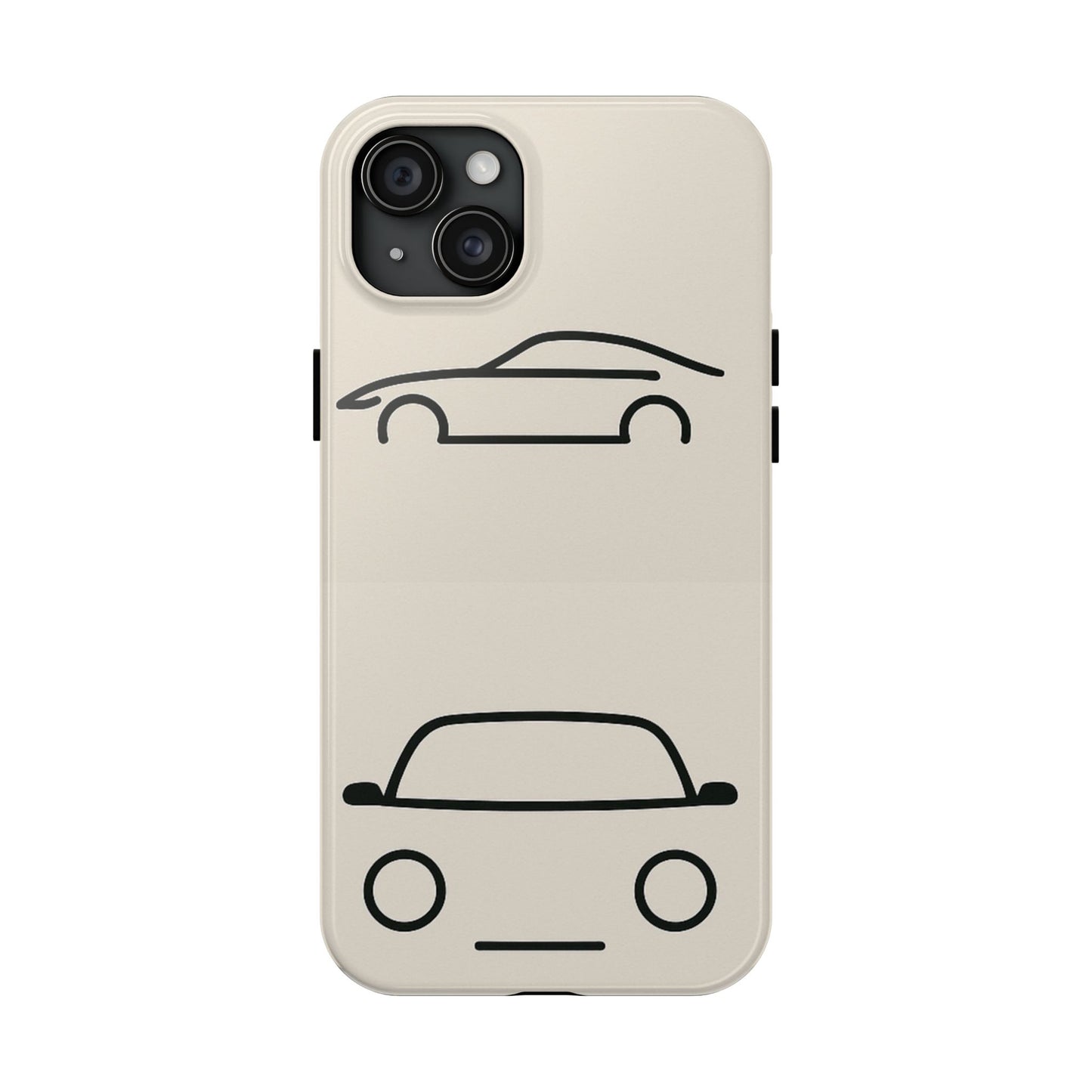 Stylish Tough Phone Case for Car Lovers, Durable Phone Cover, Automotive Gift for Him, Unique Car Design, Perfect for Everyday Use