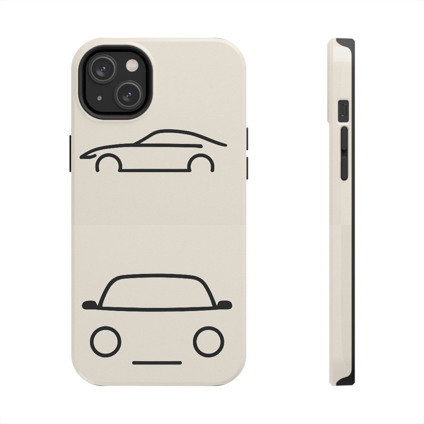 Stylish Tough Phone Case for Car Lovers, Durable Phone Cover, Automotive Gift for Him, Unique Car Design, Perfect for Everyday Use